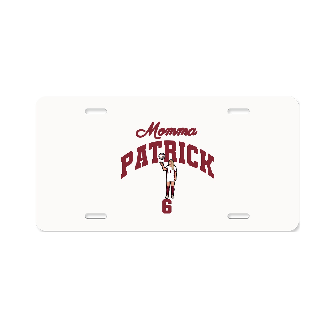 License Plate — Mothers Day Arch in Classic