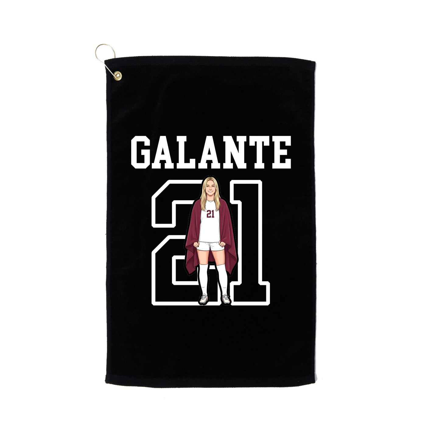 Golf Towel — Shirsey in Black