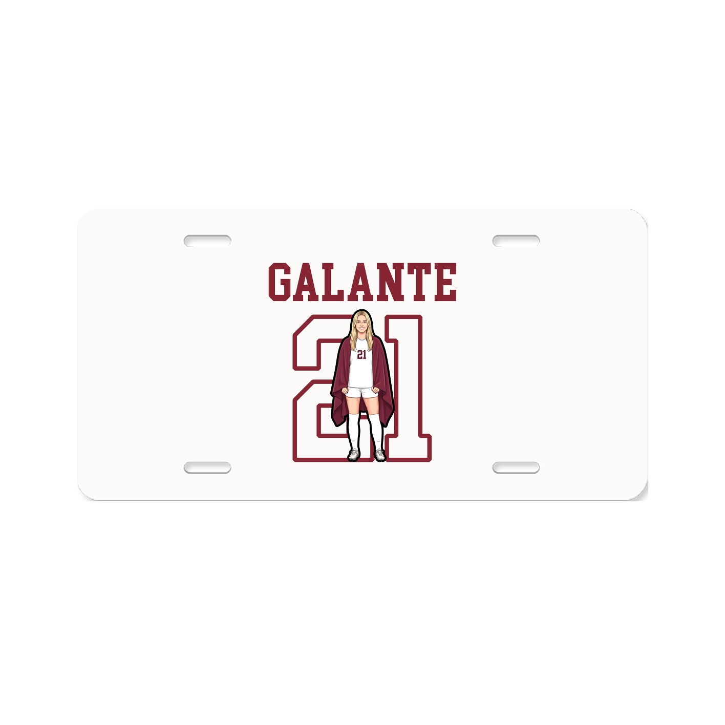 License Plate — Shirsey in Classic