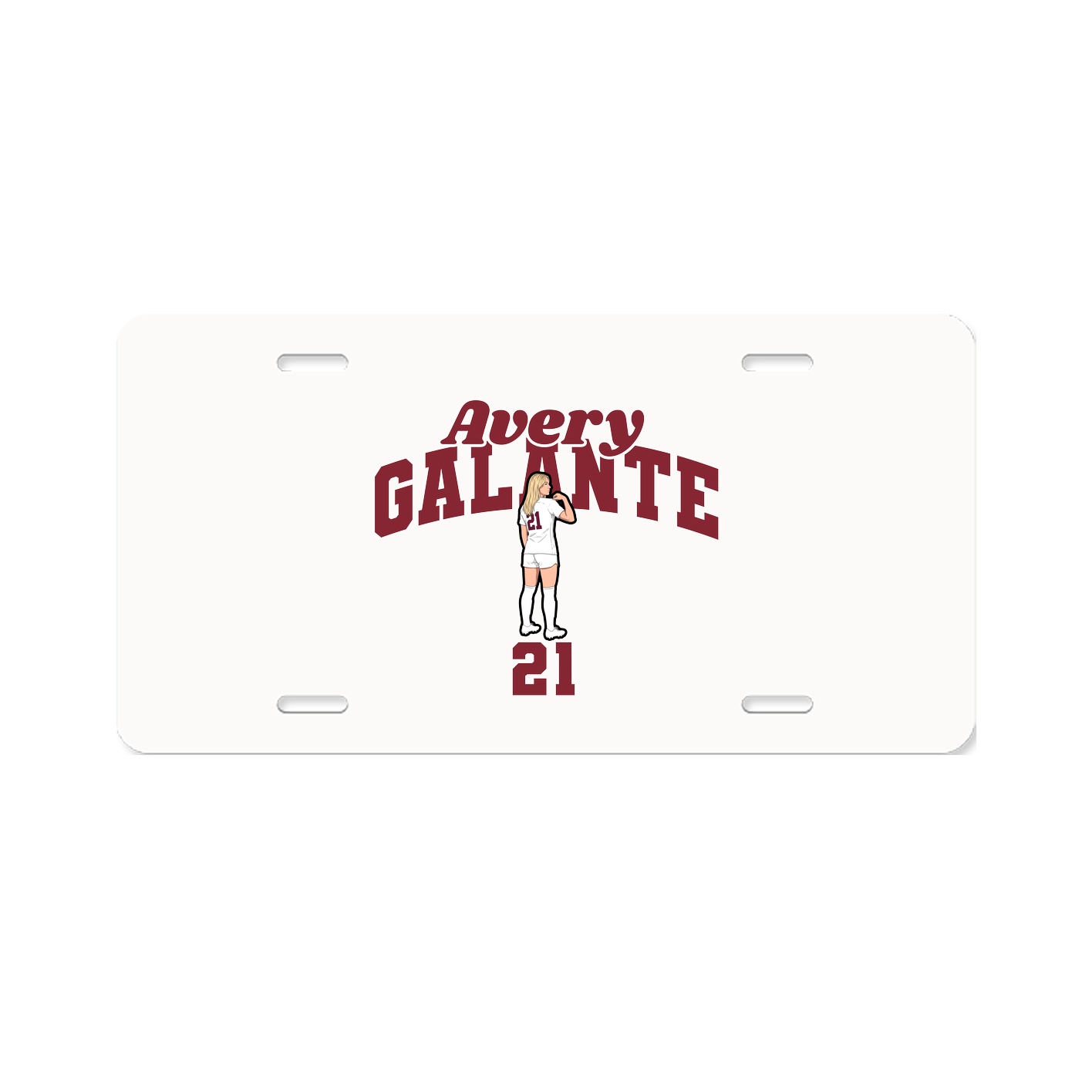 License Plate — Signature Arch in Classic