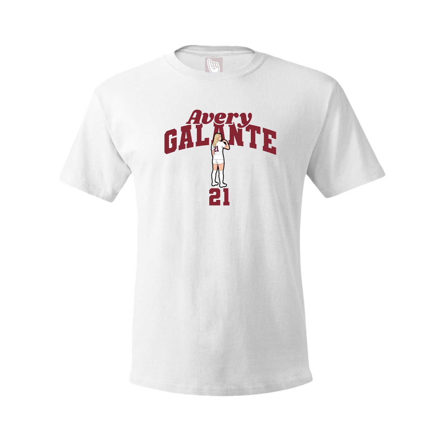 Tee — Signature Arch in White