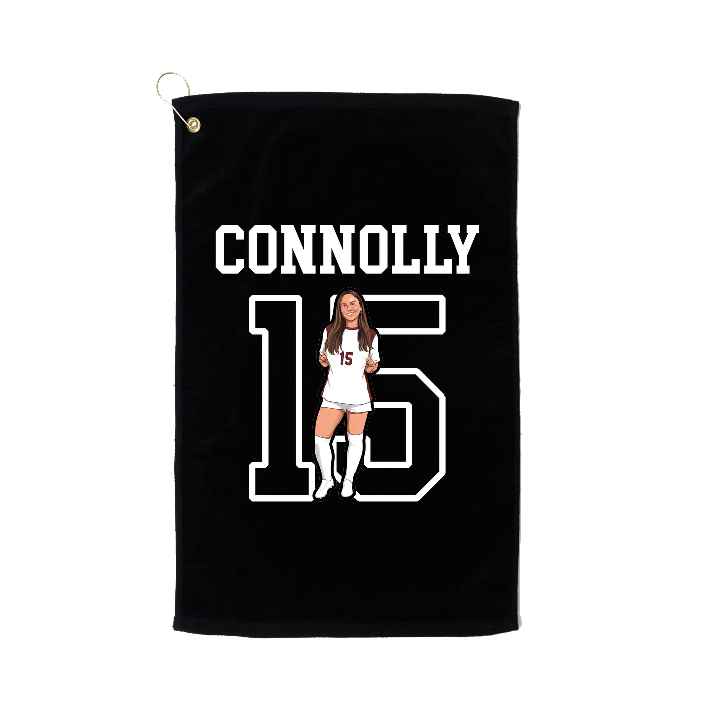 Golf Towel — Shirsey in Black