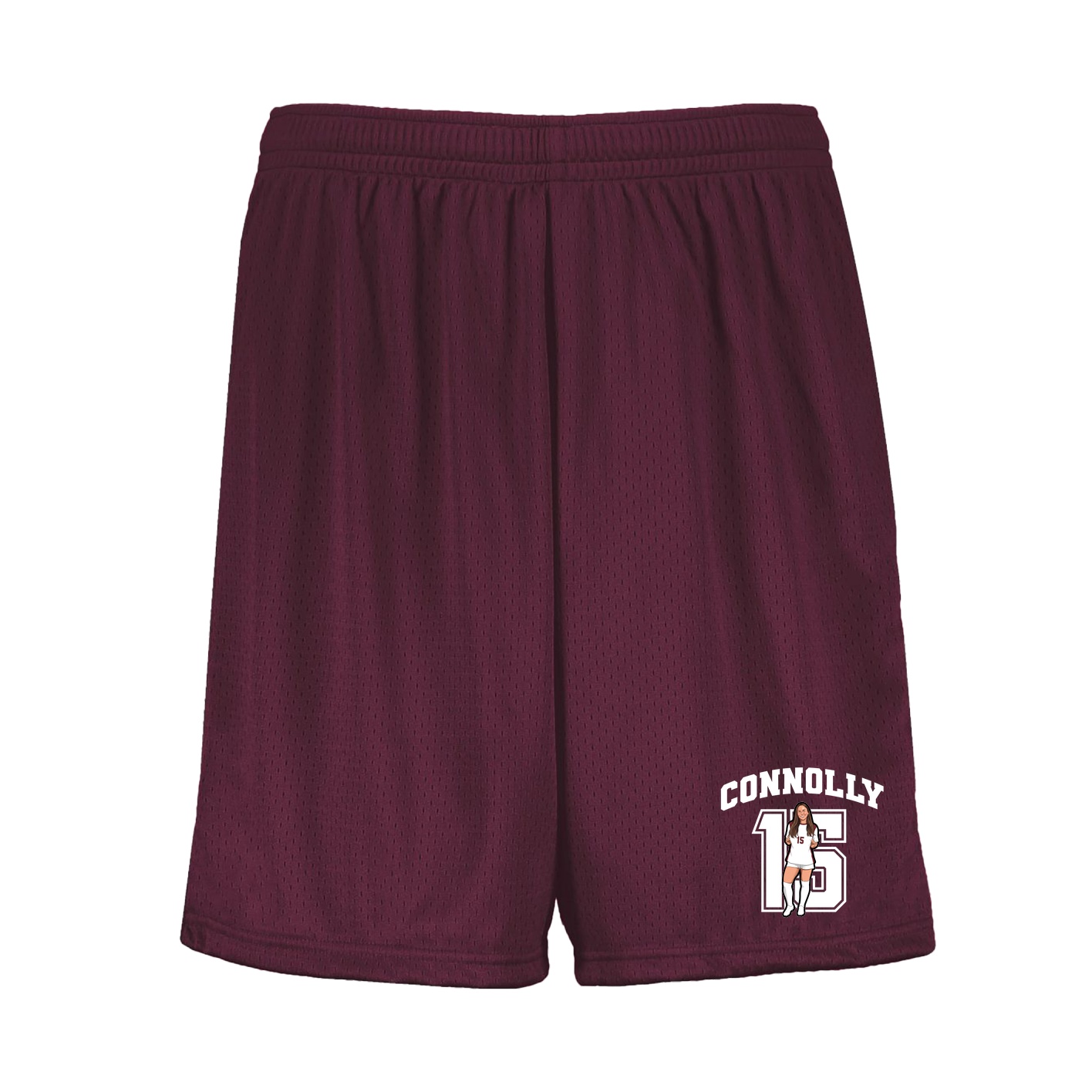 Shorts — Number in Maroon