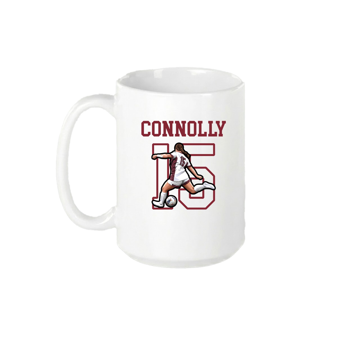 15oz Coffee Mug — Shirsey in White