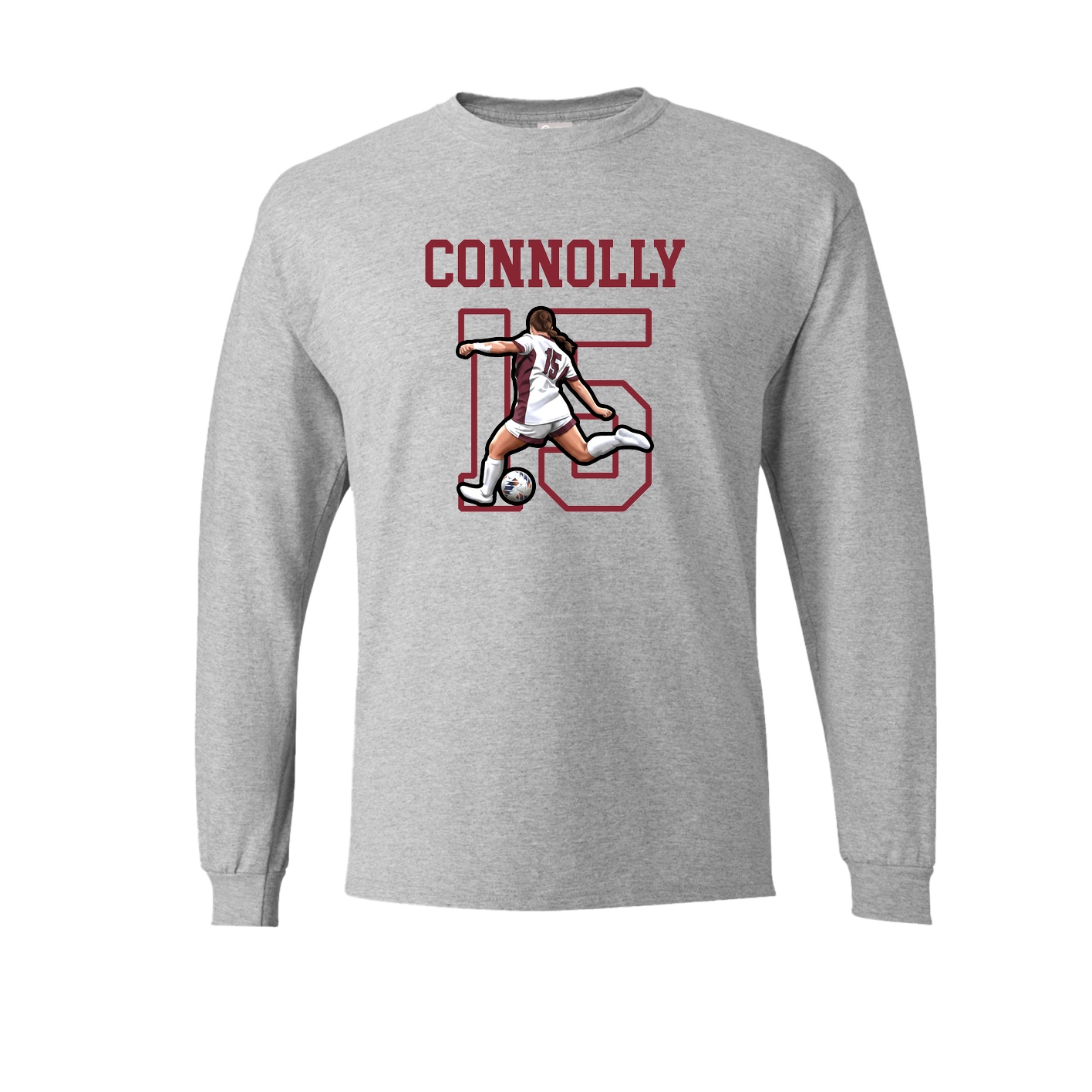 Long Sleeve Tee — Shirsey in Grey