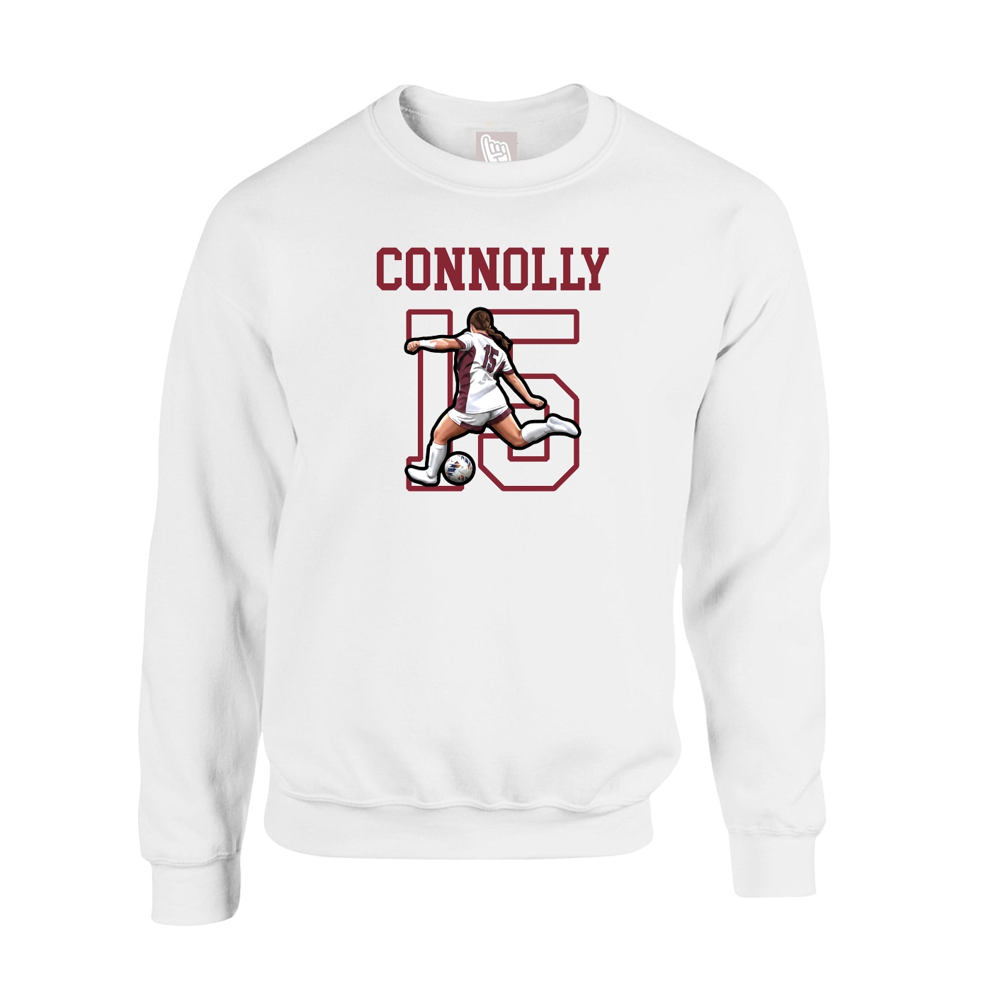Fleece Crew — Shirsey in White