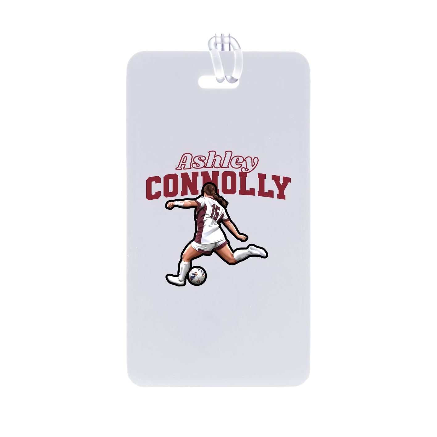 Bag Tag — Name Arch in Classic