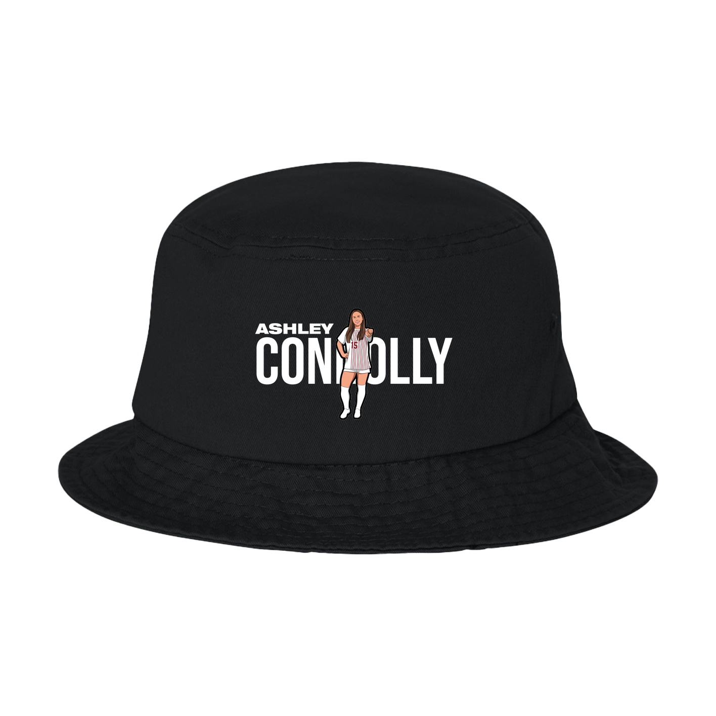 Bucket Cap — Player Name in Black