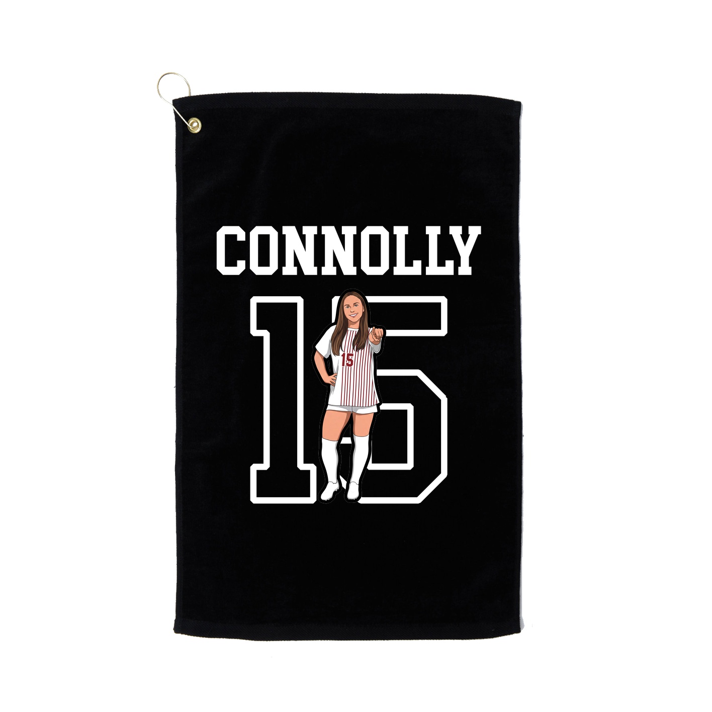 Golf Towel — Shirsey in Black