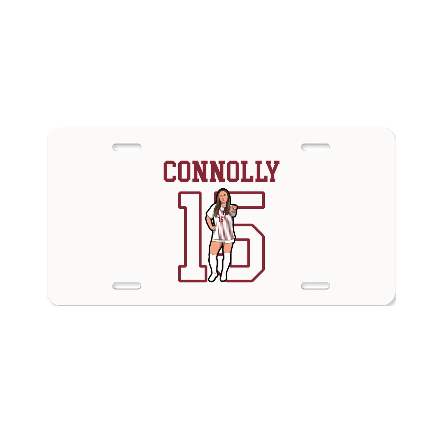 License Plate — Shirsey in Classic