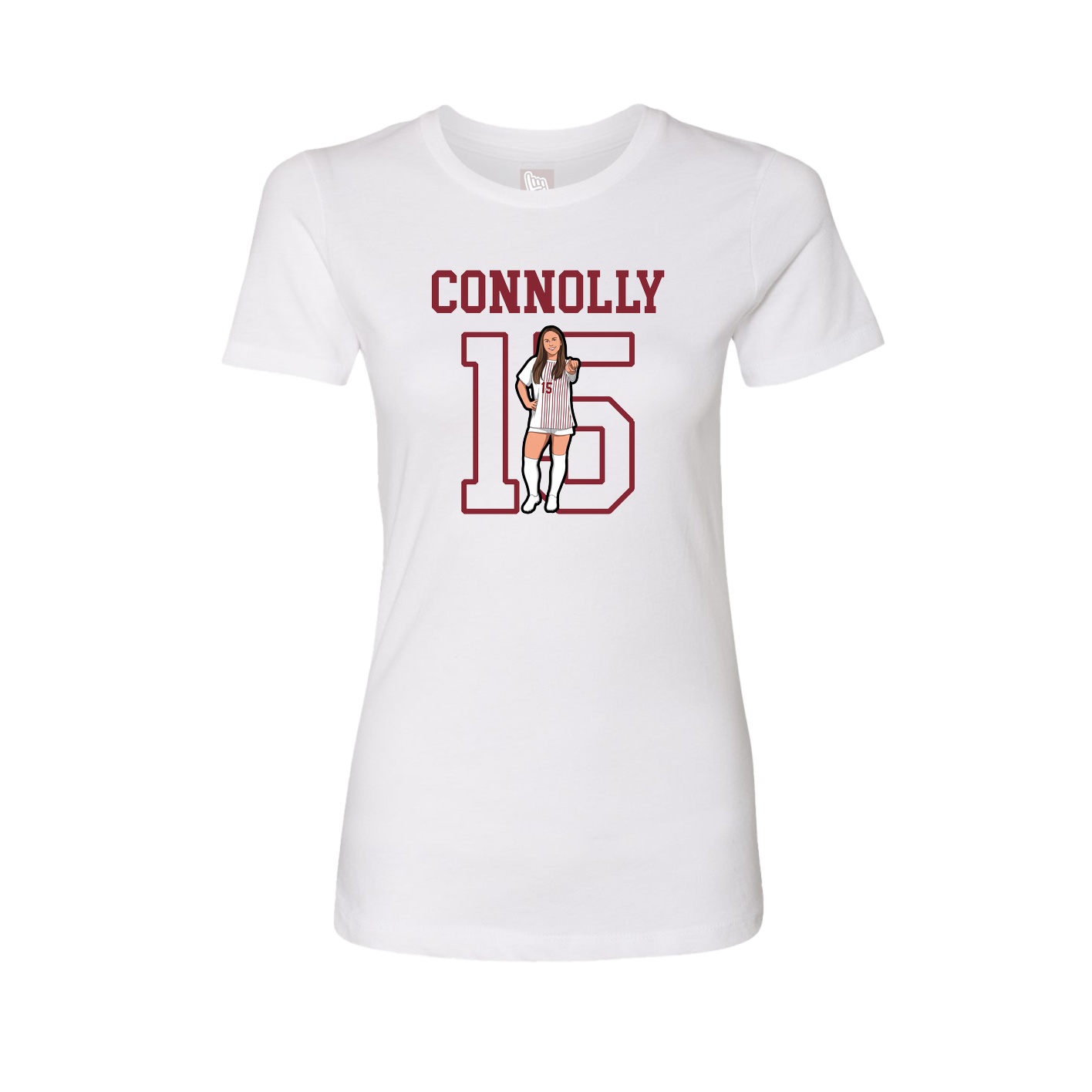 Fitted Women's Tee — Shirsey in White