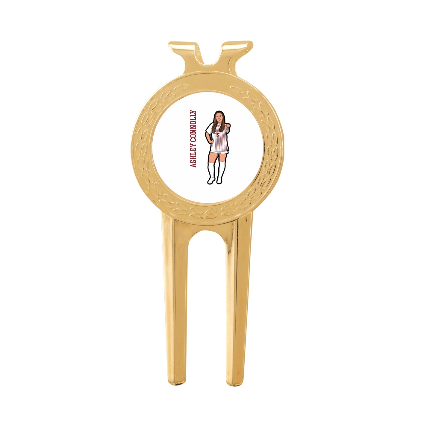 Divot Tool with Ball Marker — Name Vertical in Classic