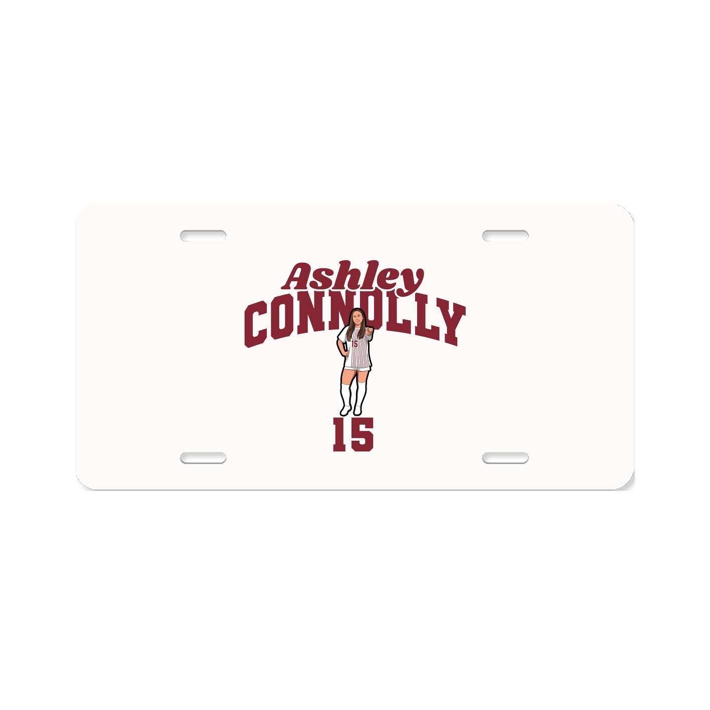 License Plate — Signature Arch in Classic