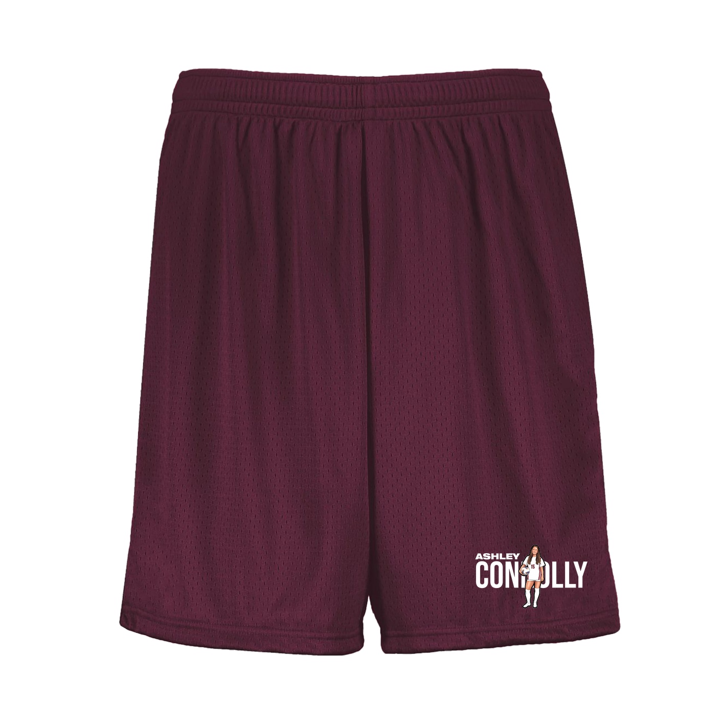 Shorts — Player Name in Maroon