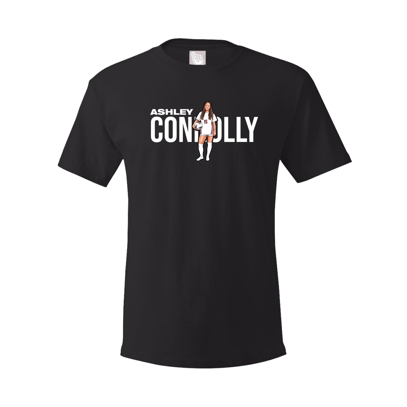 Youth Tee — Player Name in Black