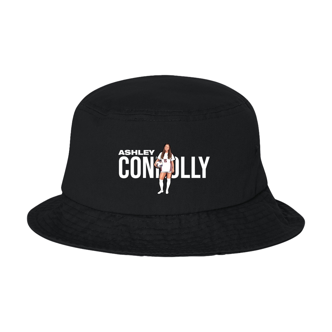 Bucket Cap — Player Name in Black