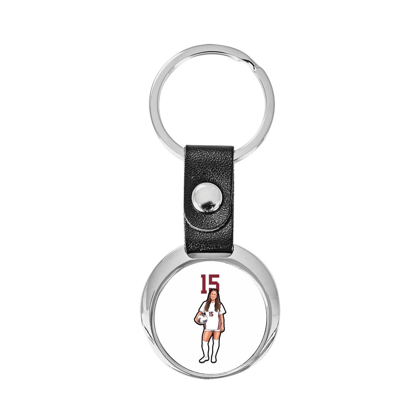 Key Chain — Number Top in Classic