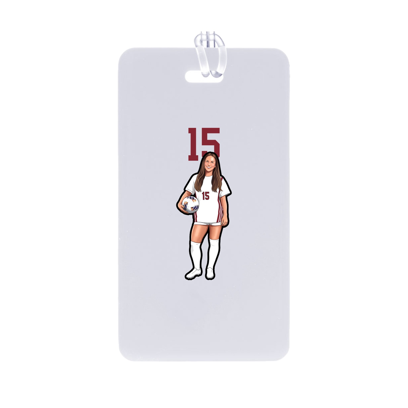 Bag Tag — Number Top in Classic