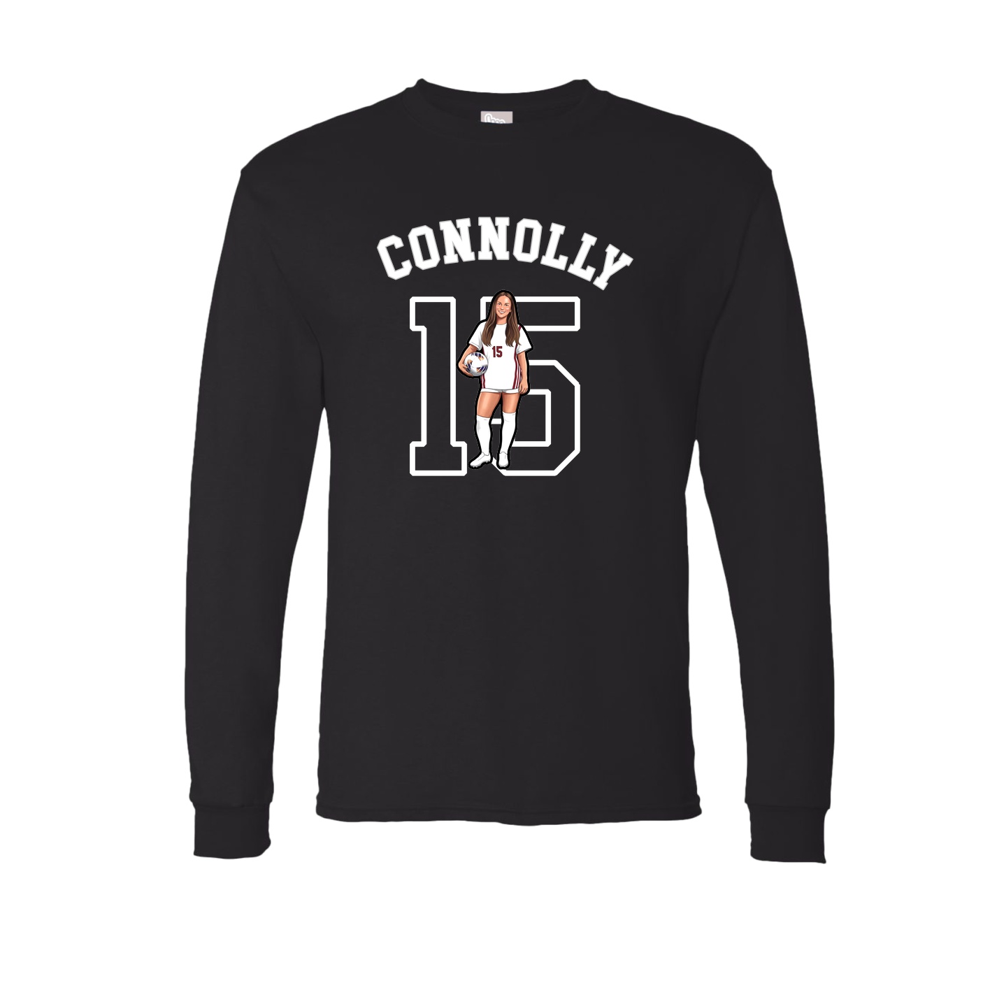 Long Sleeve Tee — Shirsey Arch in Black