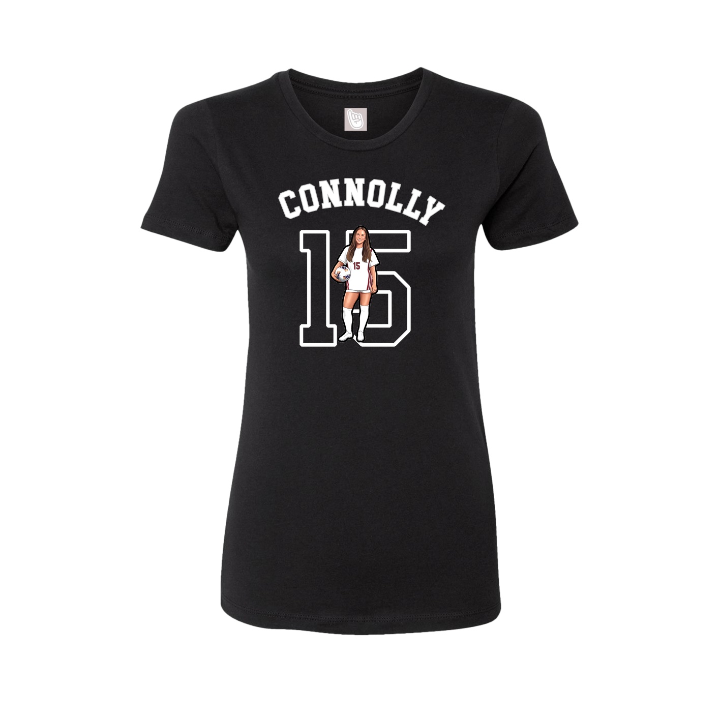Womens Tee — Shirsey Arch in Black
