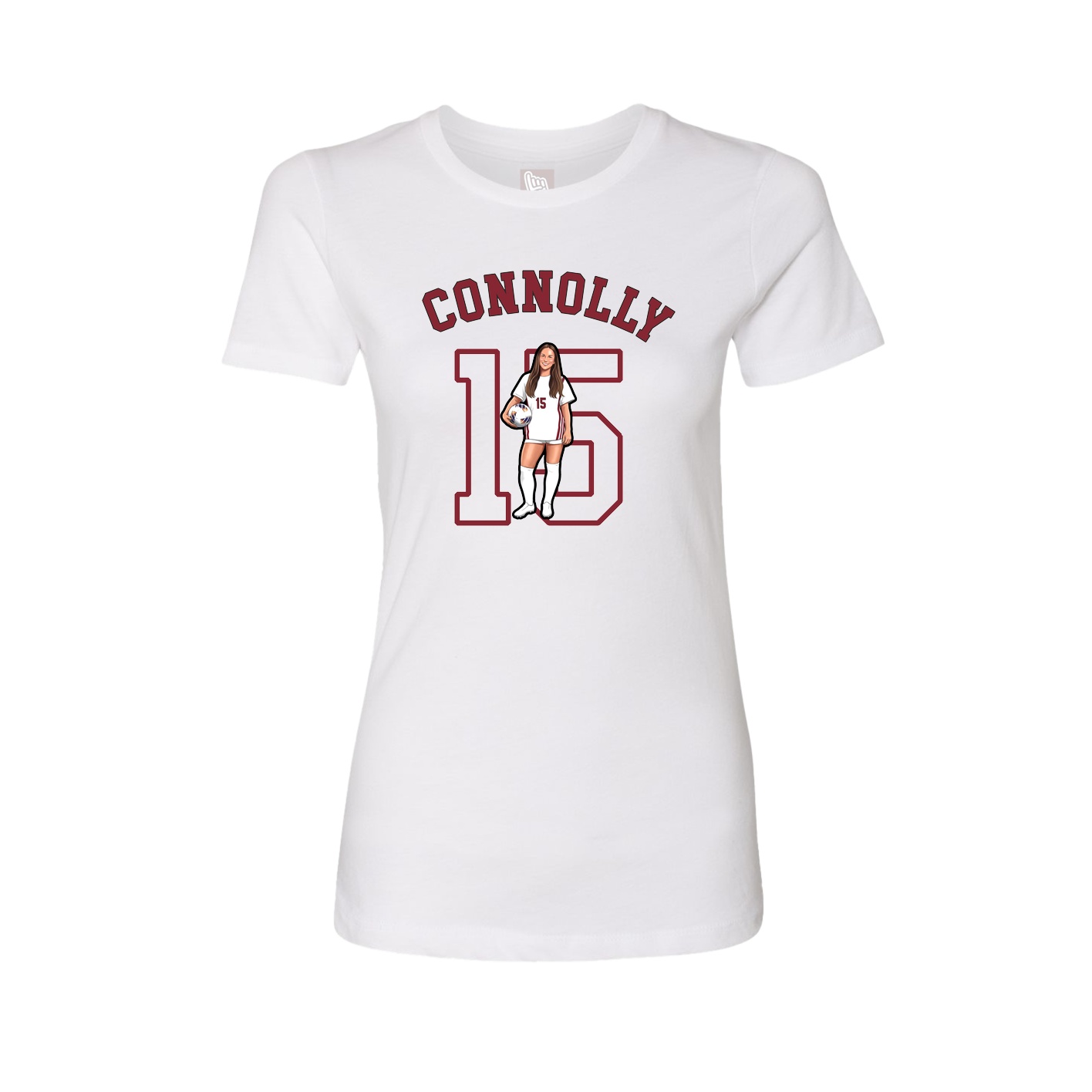 Womens Tee — Shirsey Arch in White