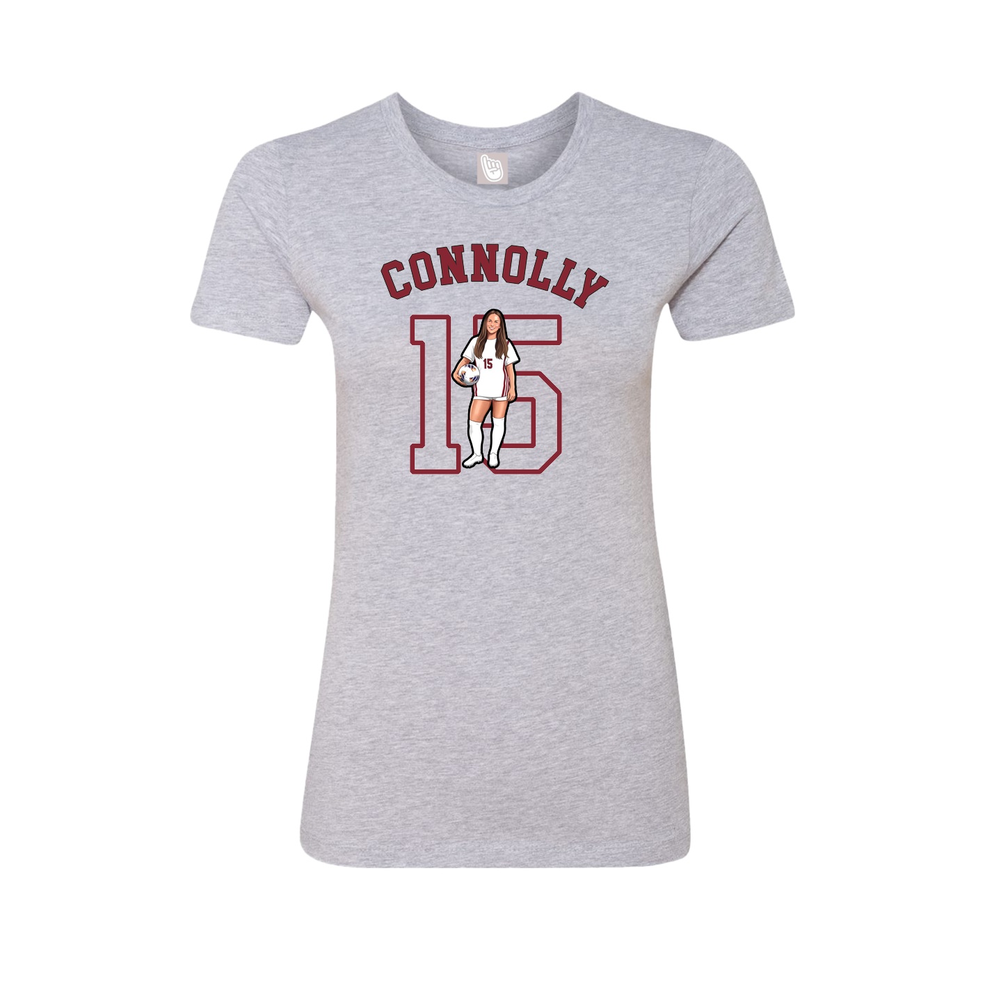 Womens Tee — Shirsey Arch in Grey