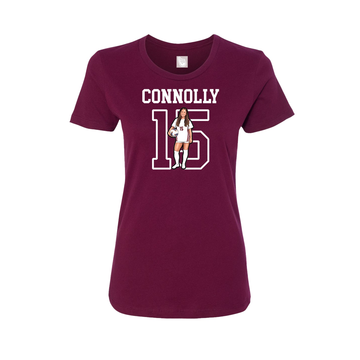 Womens Tee — Shirsey in Maroon