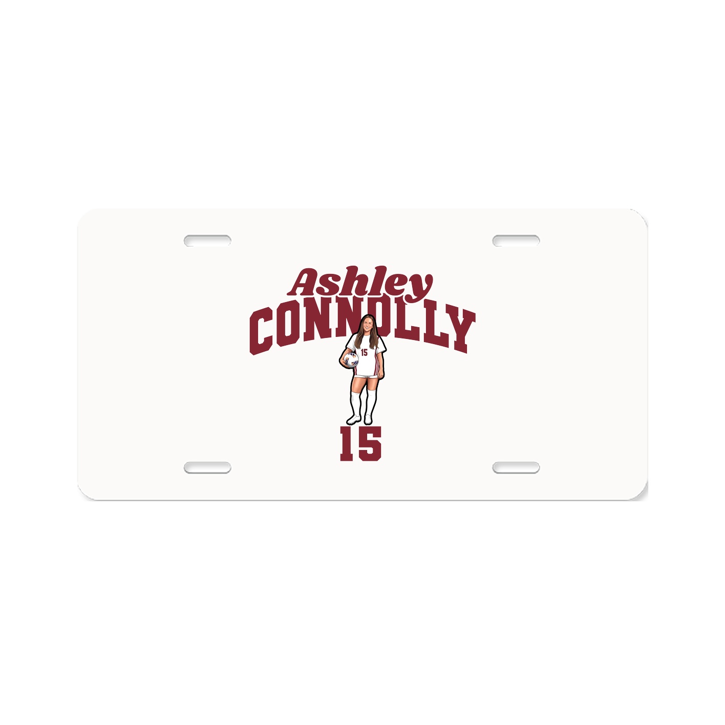 License Plate — Signature Arch in Classic