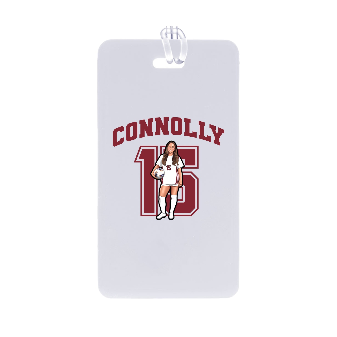 Bag Tag — Number in Classic