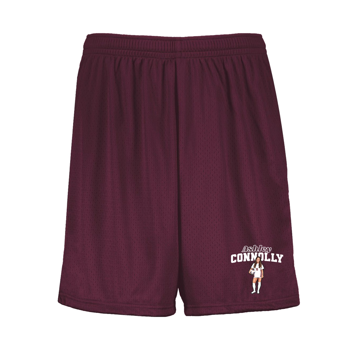 Shorts — Name Arch in Maroon