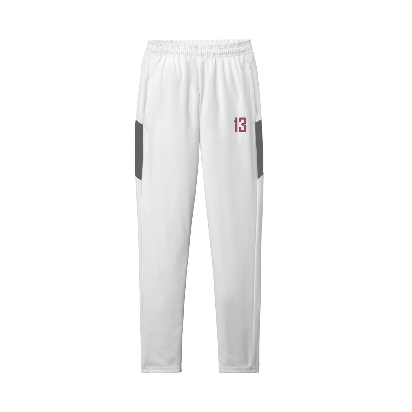 Team Travel Pant — Front Shirsy in White/Grey