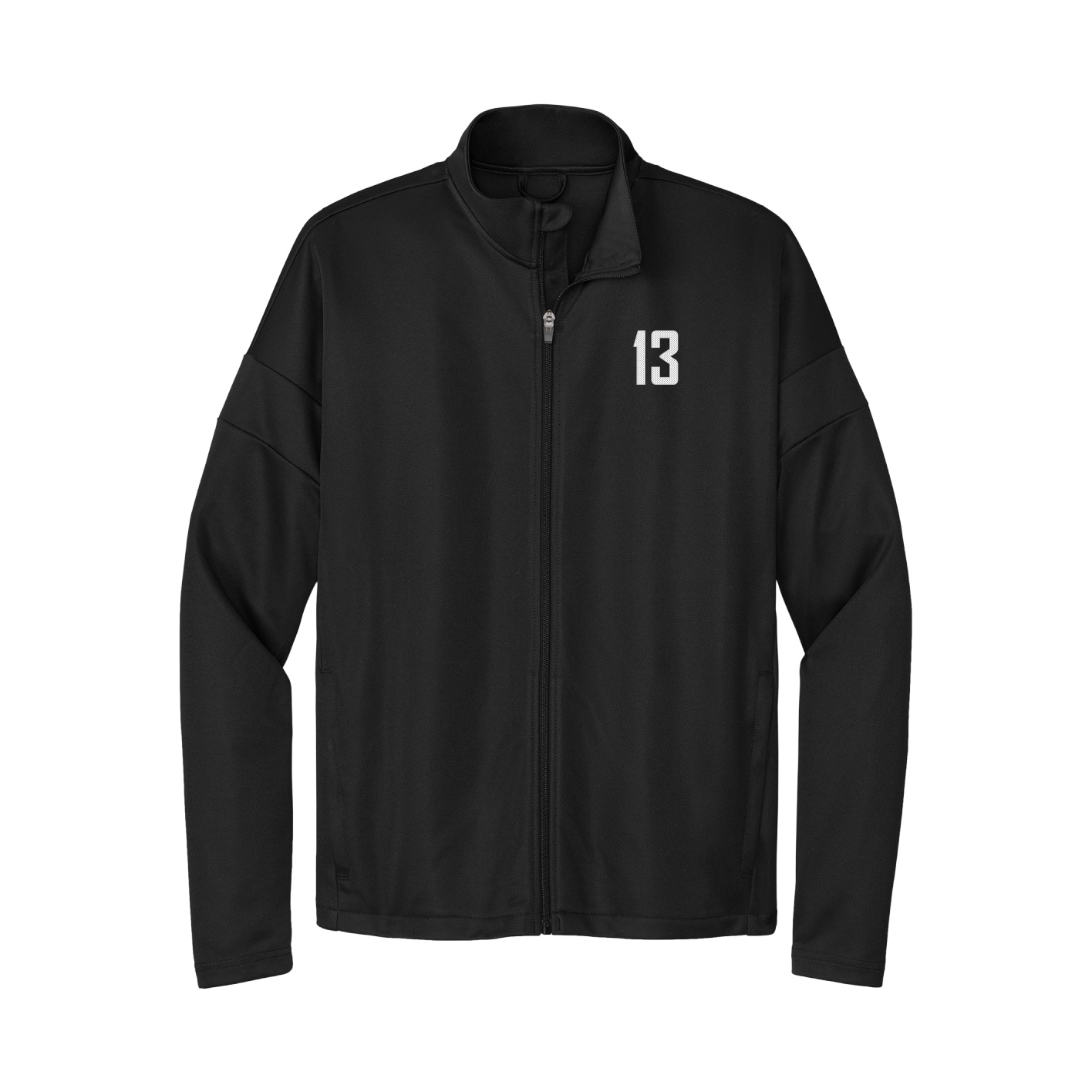 Team Travel Full-Zip Jacket — Front Shirsy in Black