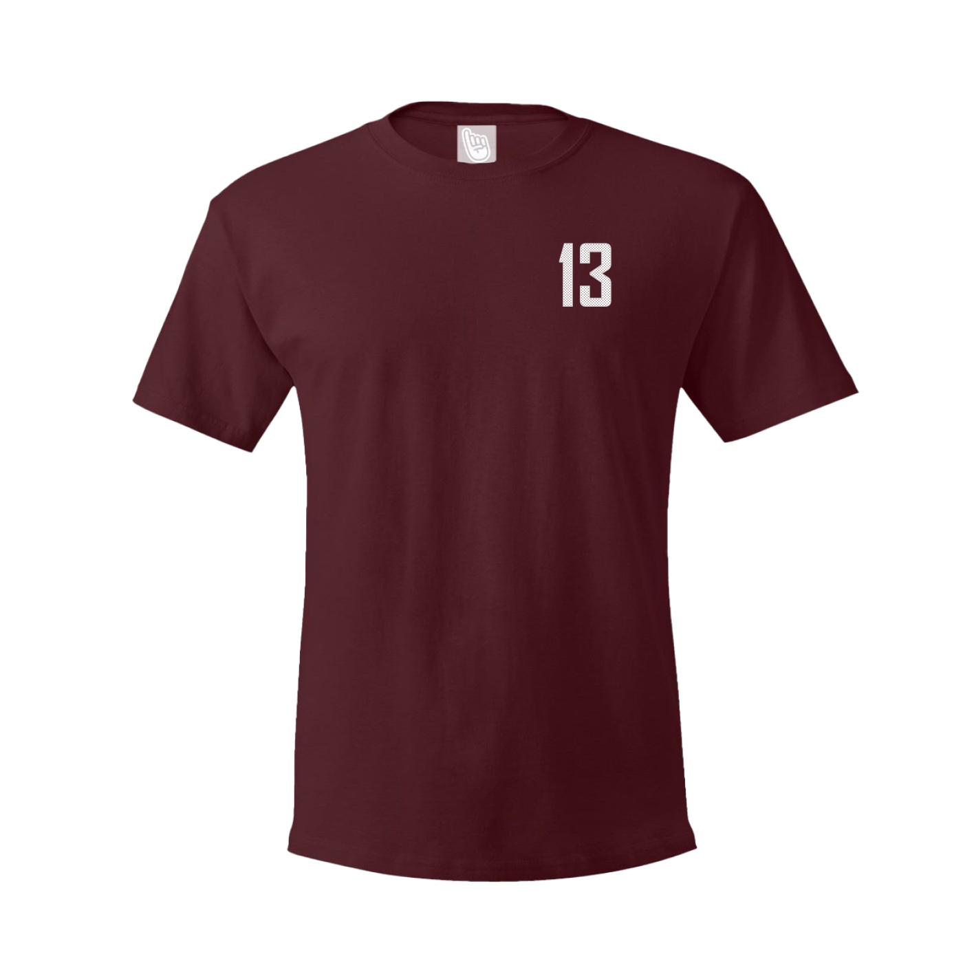 Tee — Front Shirsy in Maroon