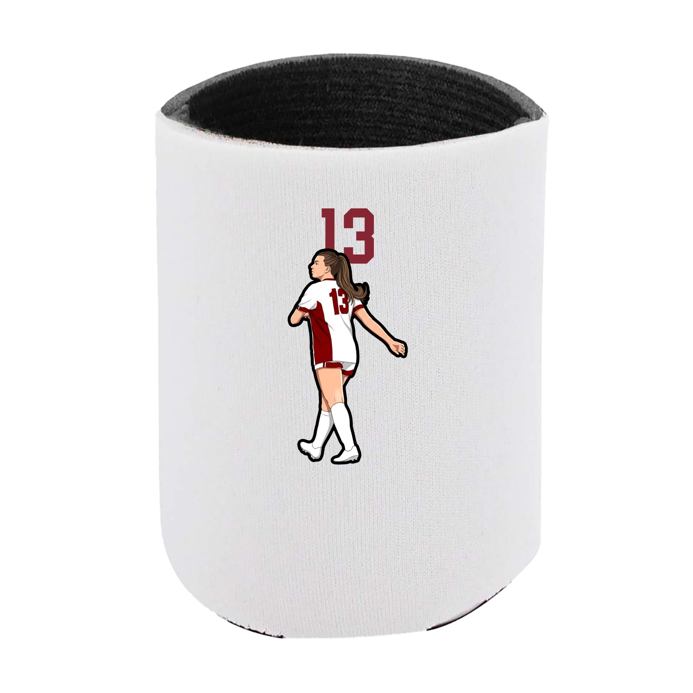 Can Holder — Number Top in White