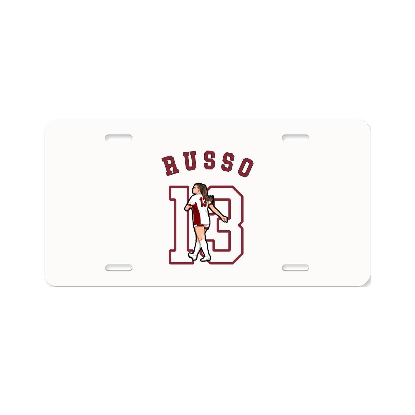 License Plate — Shirsey Arch in Classic