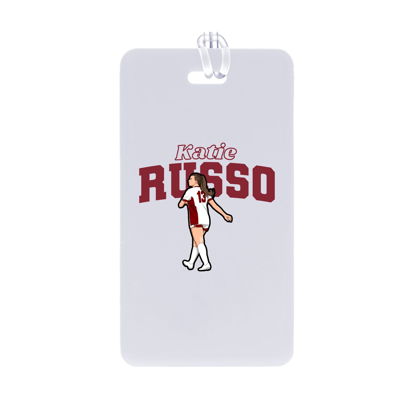Bag Tag — Name Arch in Classic