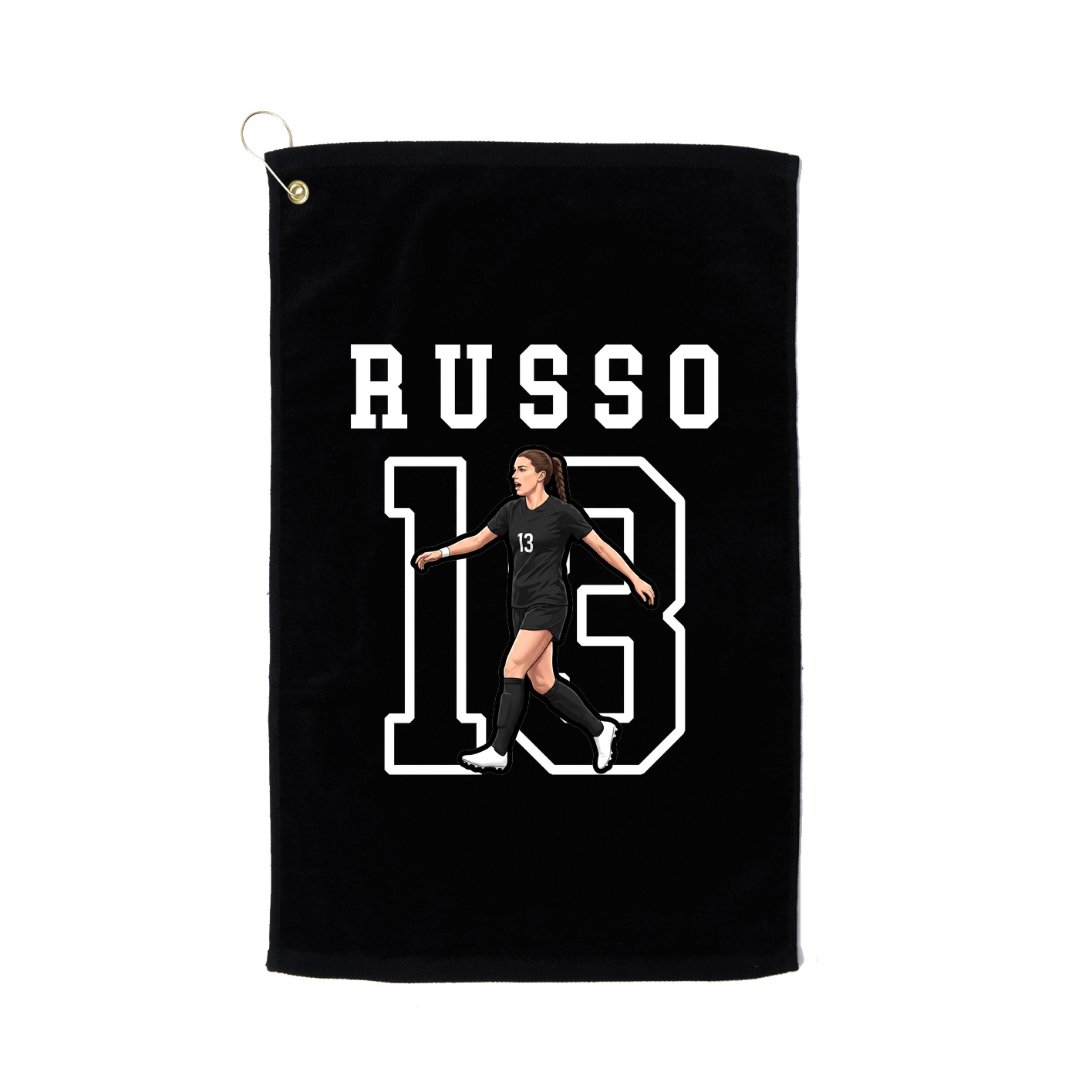 Golf Towel — Shirsey in Black