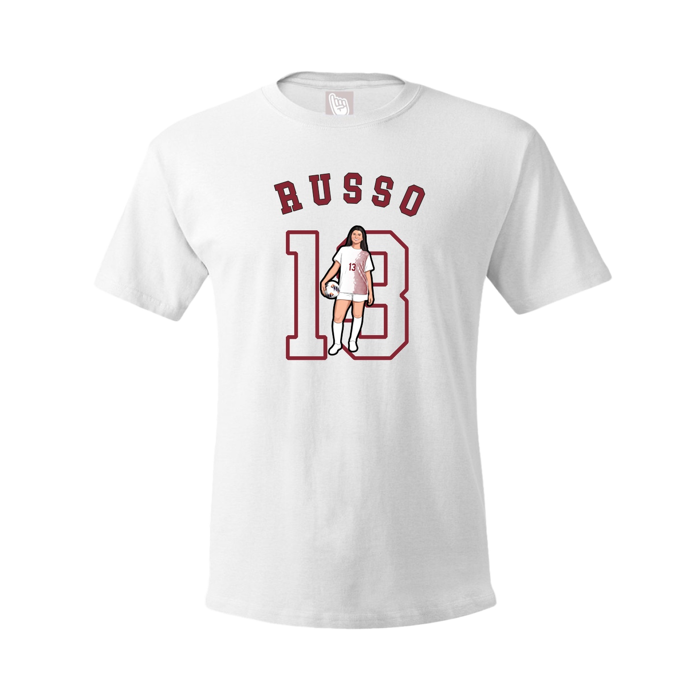 Youth Tee — Shirsey Arch in White