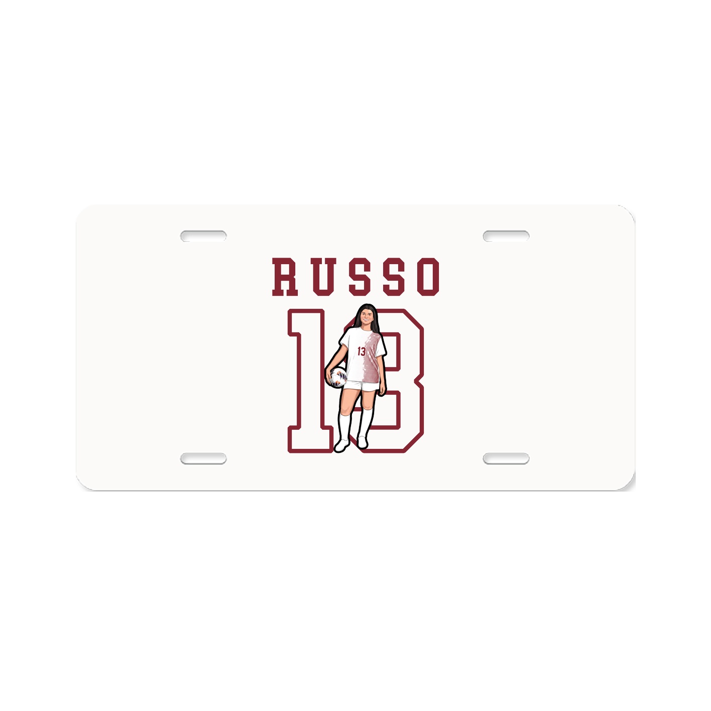 License Plate — Shirsey in Classic
