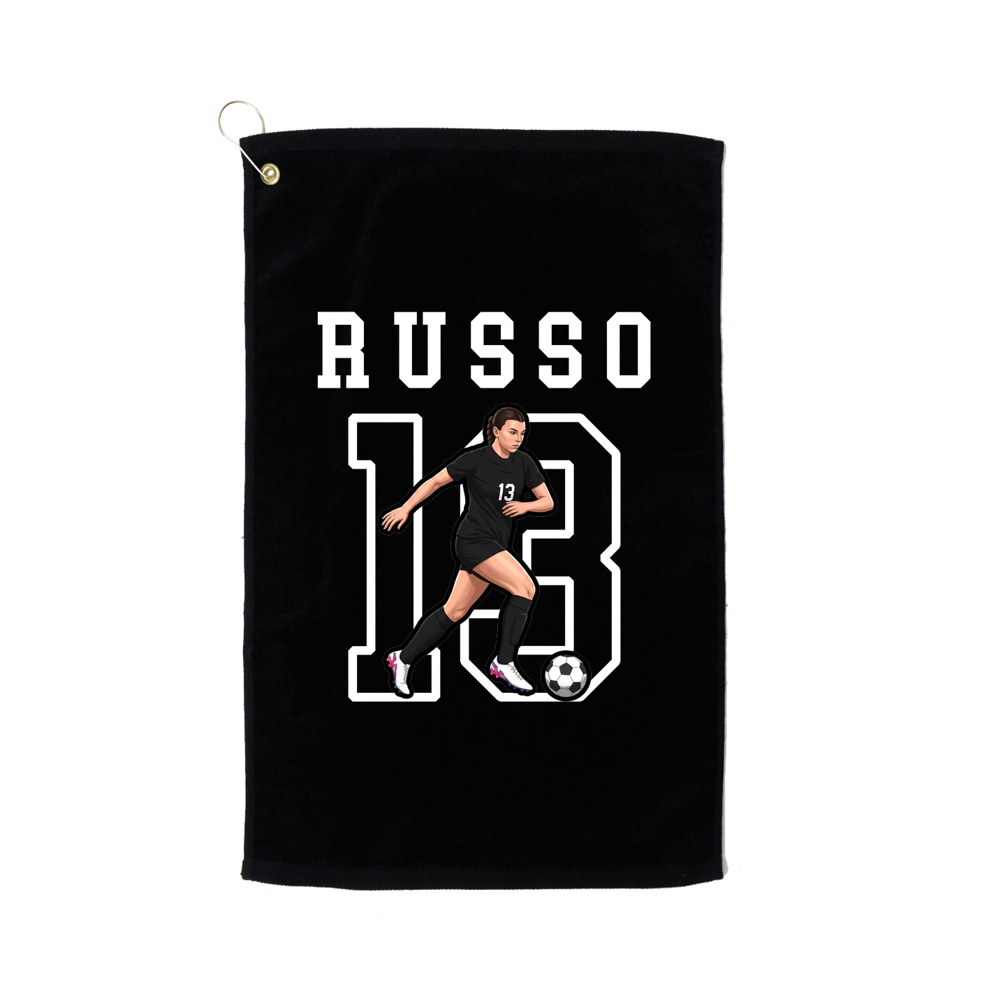 Golf Towel — Shirsey in Black