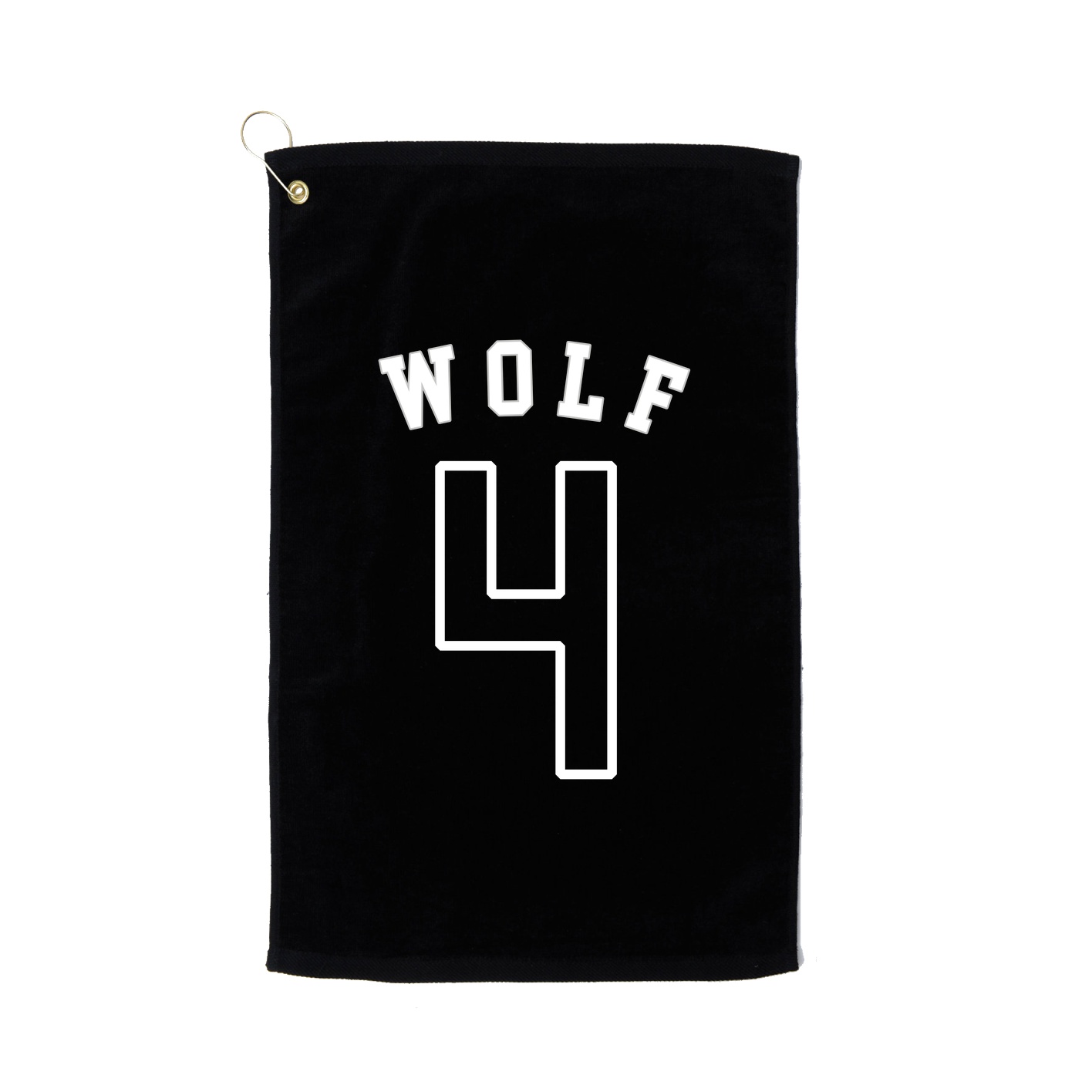 Golf Towel — Shirsey Arch in Black