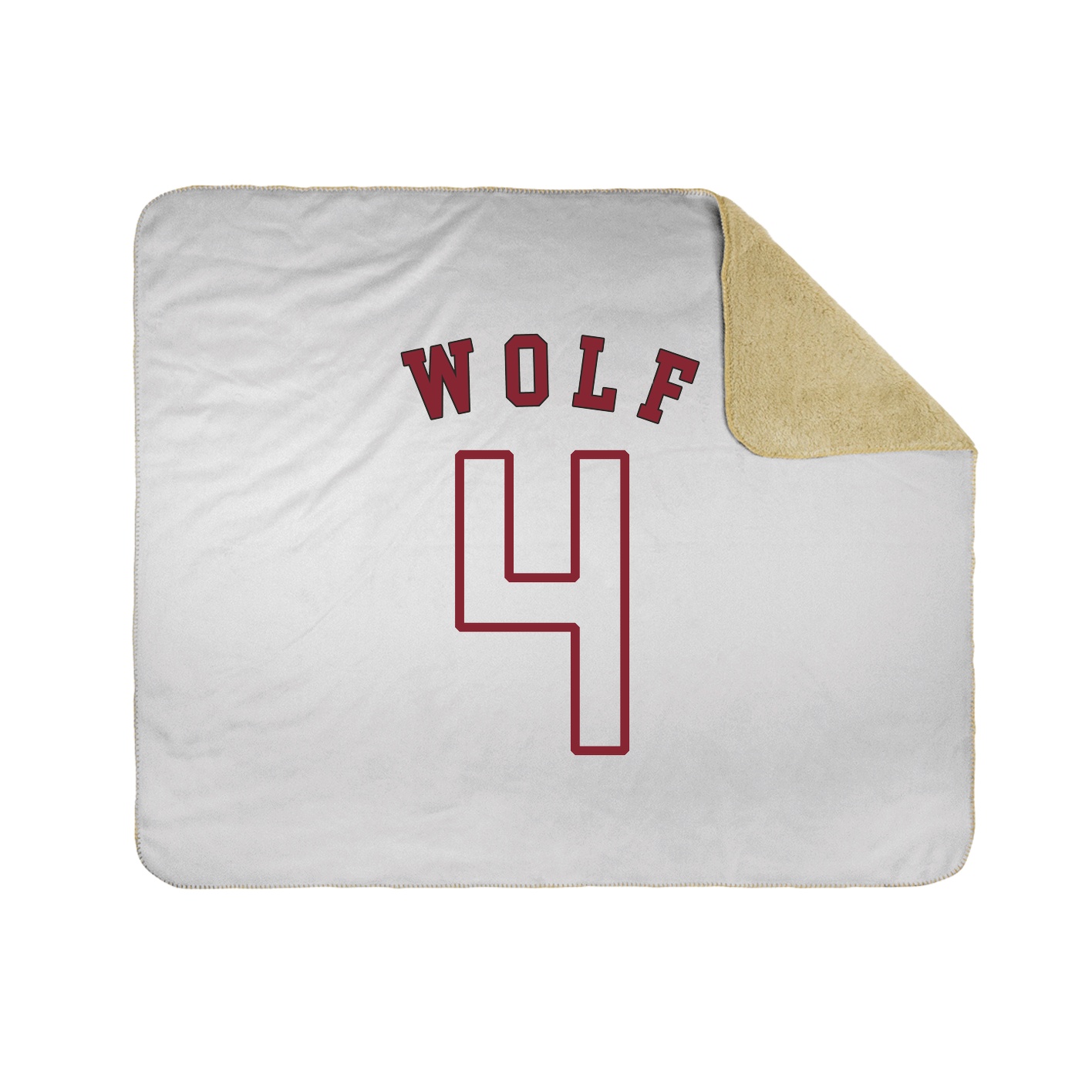 Throw Blanket — Shirsey Arch in White