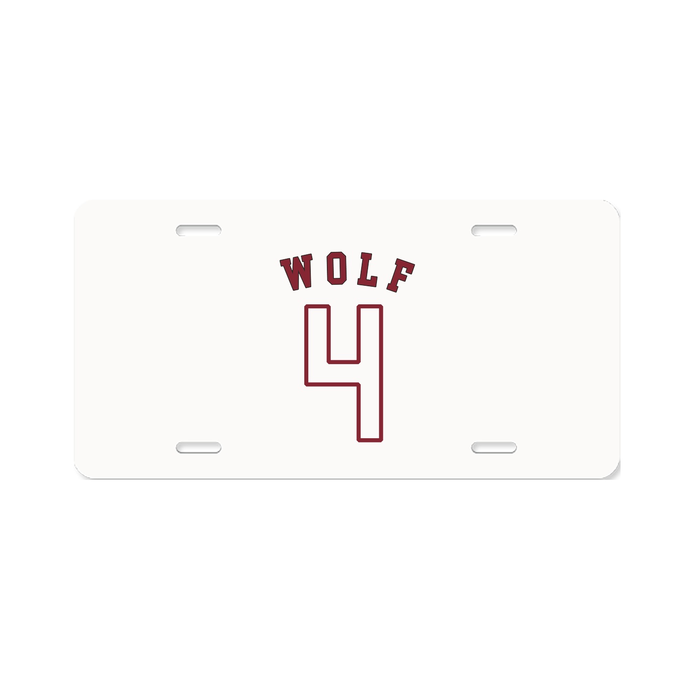 License Plate — Shirsey Arch in Classic