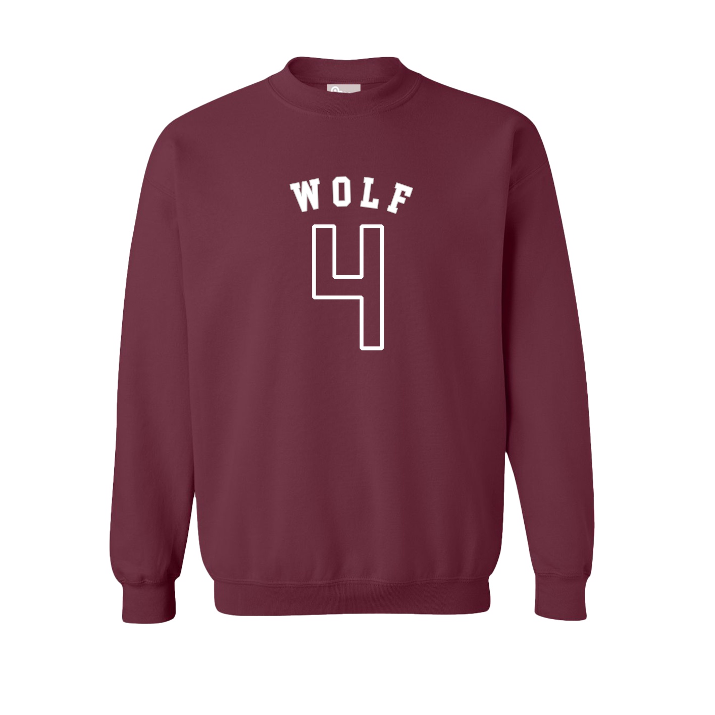 Fleece Crew — Shirsey Arch in Maroon