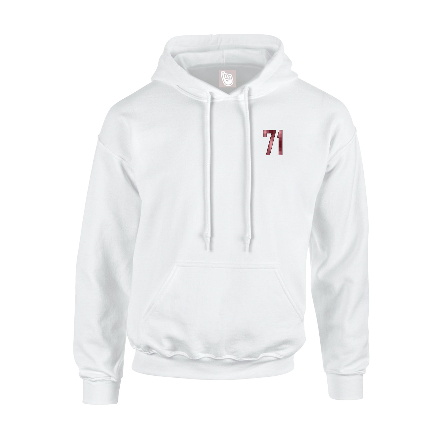 Hoodie — Front Shirsy in White