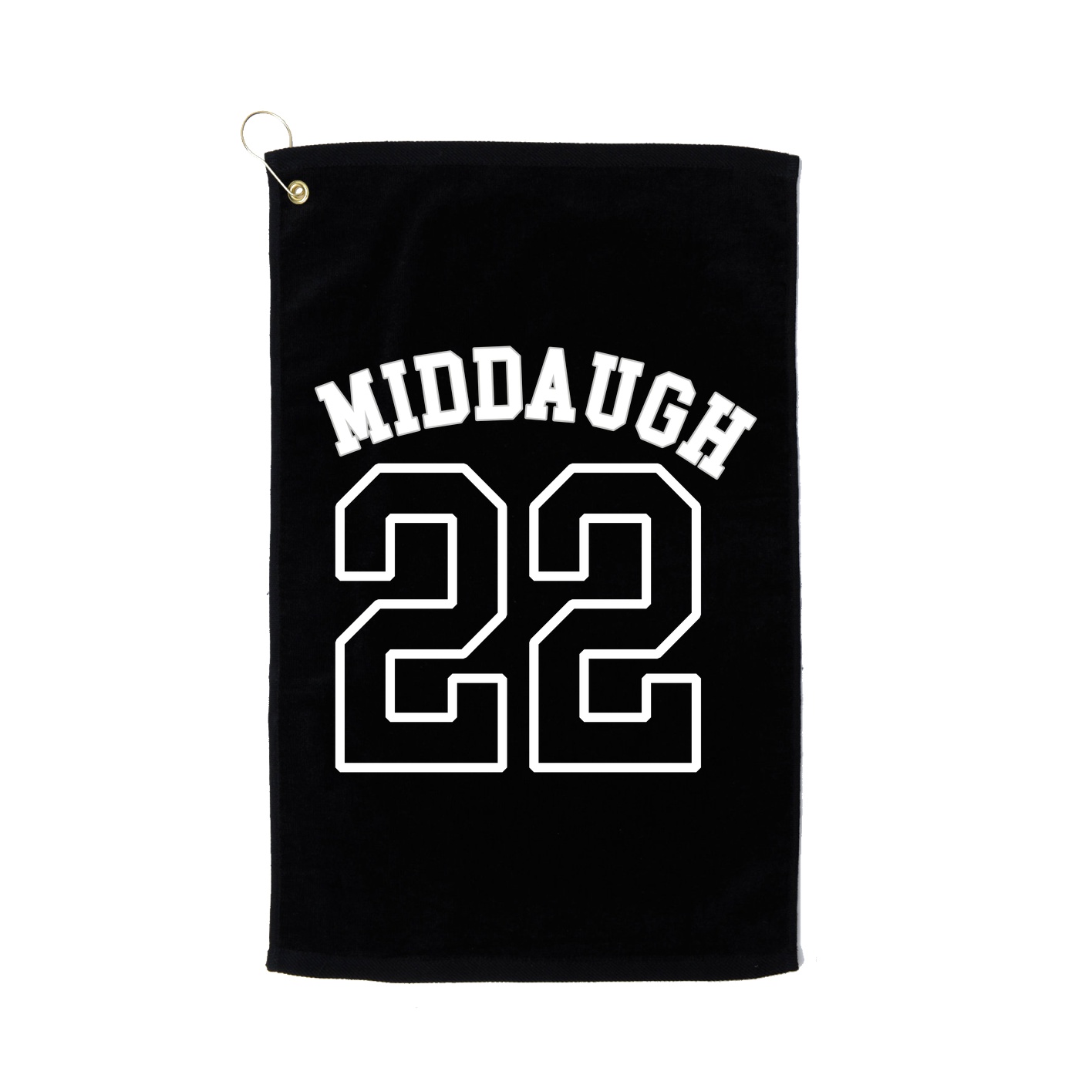 Golf Towel — Shirsey Arch in Black
