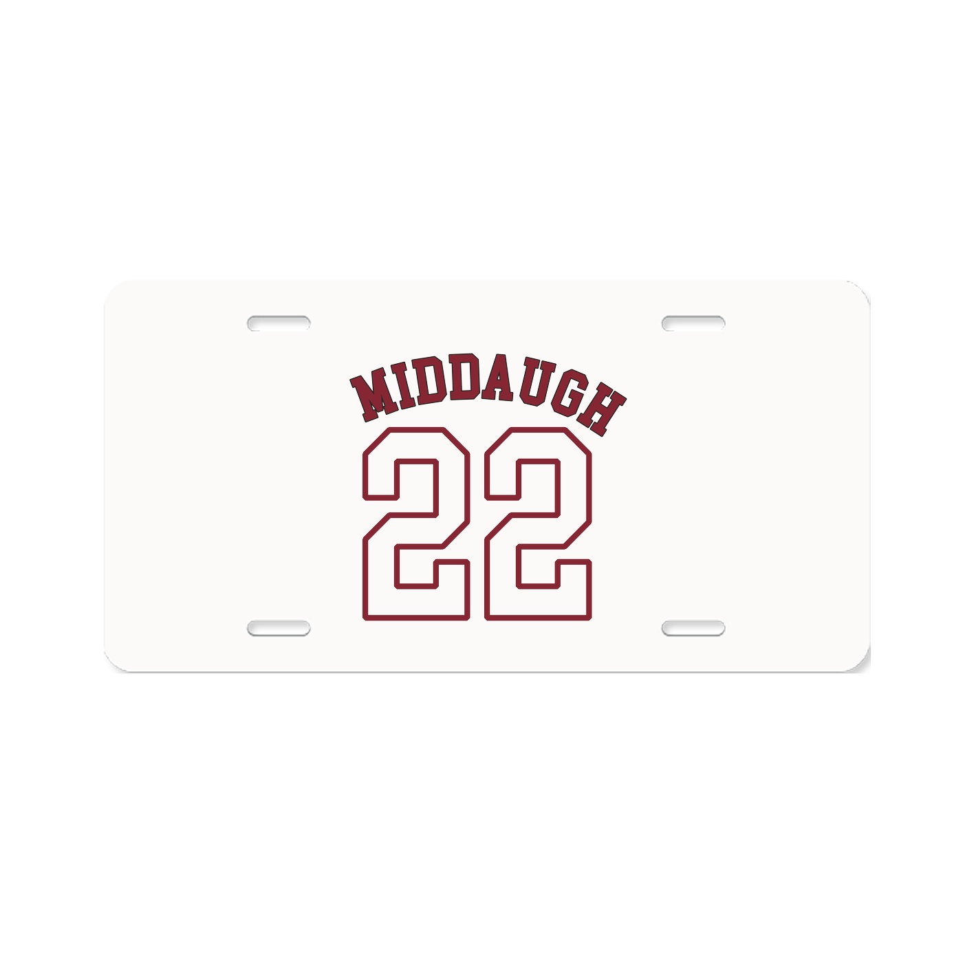 License Plate — Shirsey Arch in Classic