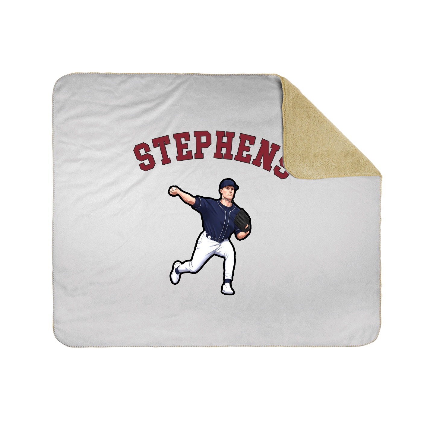 Throw Blanket — Shirsey Arch in White
