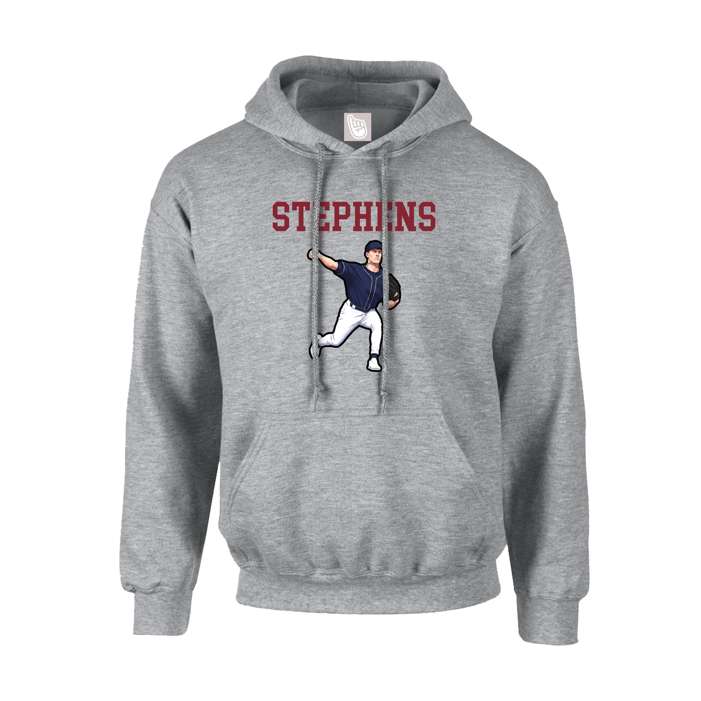 Hoodie — Shirsey in Grey
