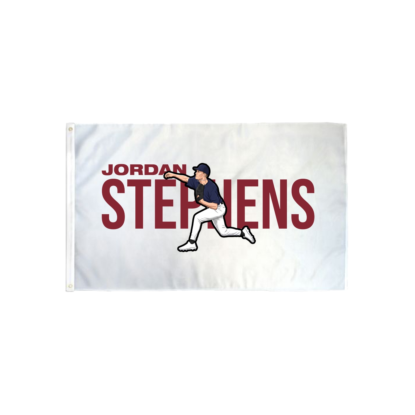 3x5 Flag — Player Name in Classic